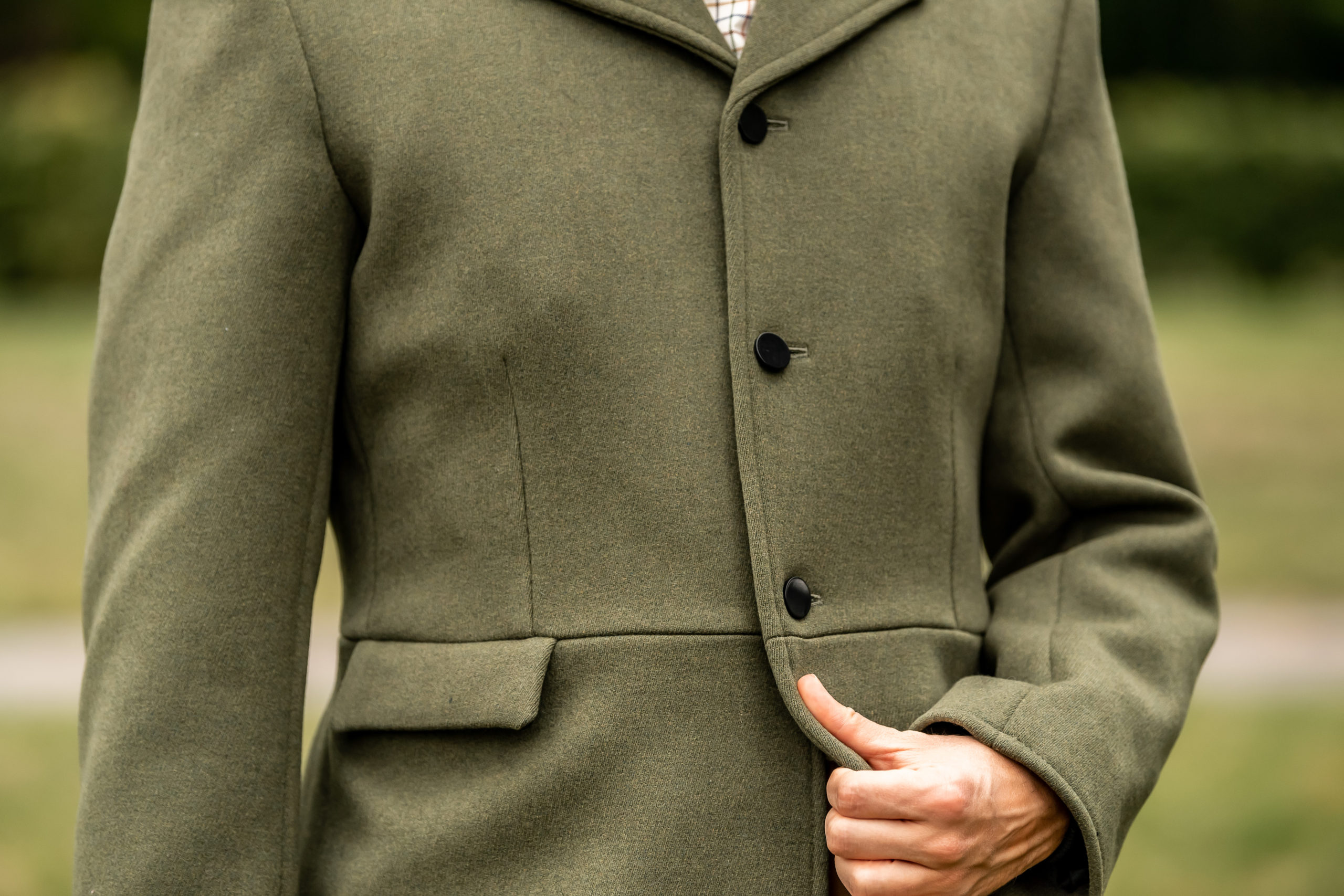 Men's classic wool hunt coat on sale