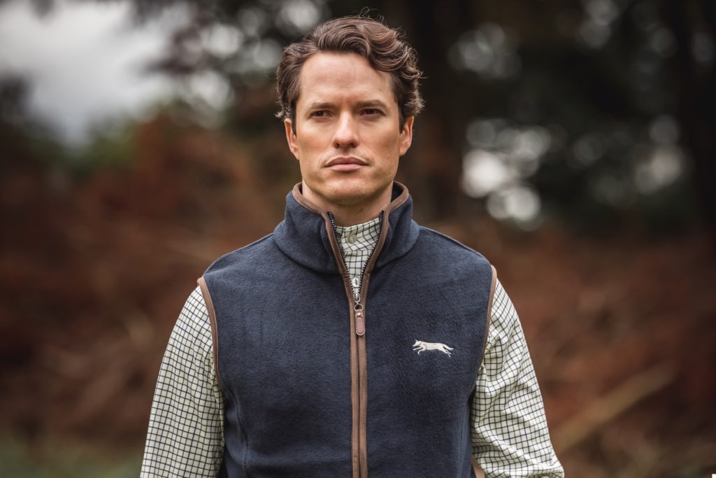 Melford online fleece gilet